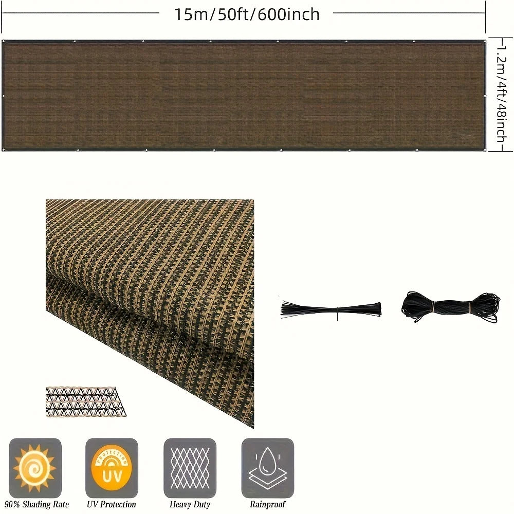 Heritage 4' x 50' Privacy Fence Screen