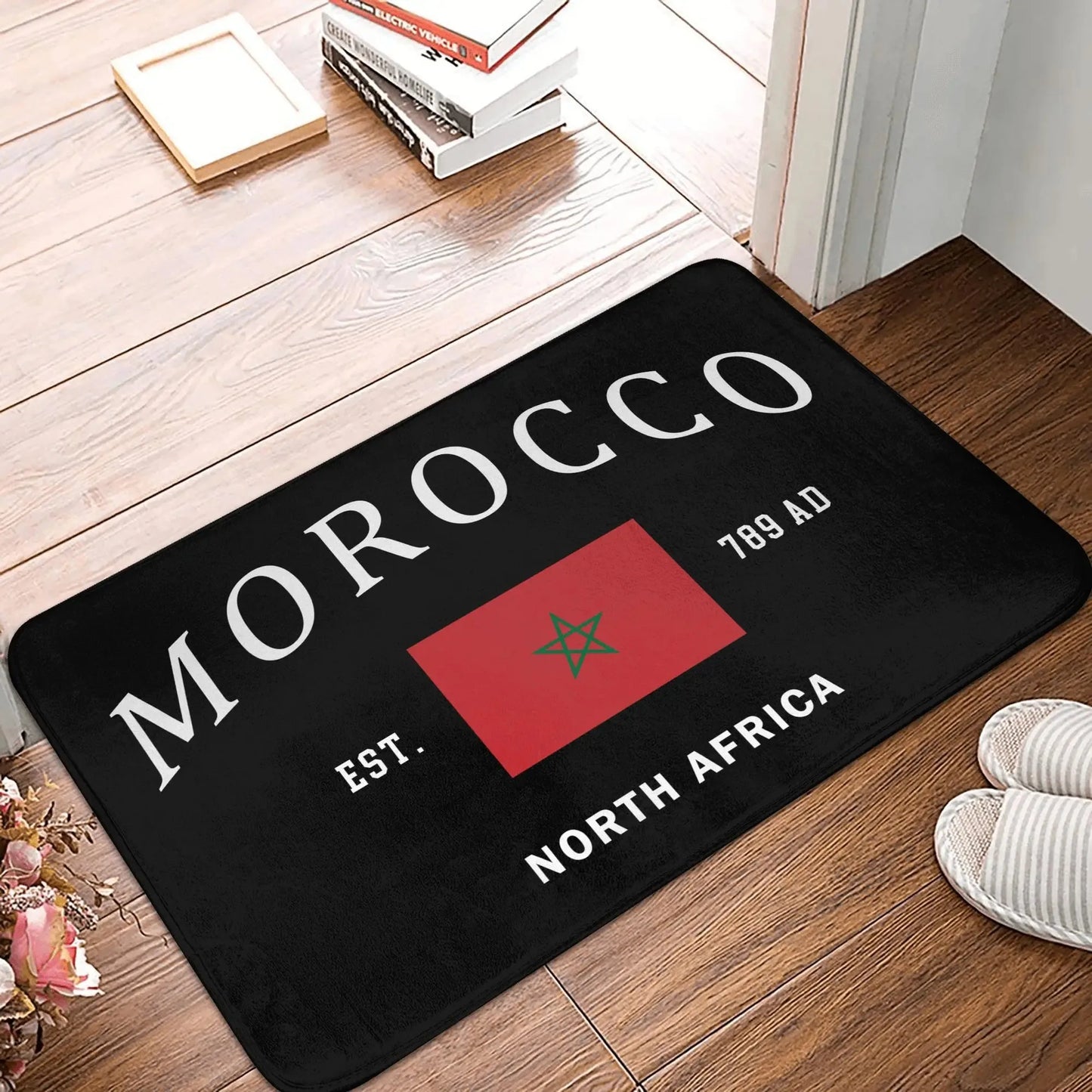 Patriotic American Flag Doormat – Independence Day Welcome Mat for Indoor/Outdoor Entryways (Multiple sizes)