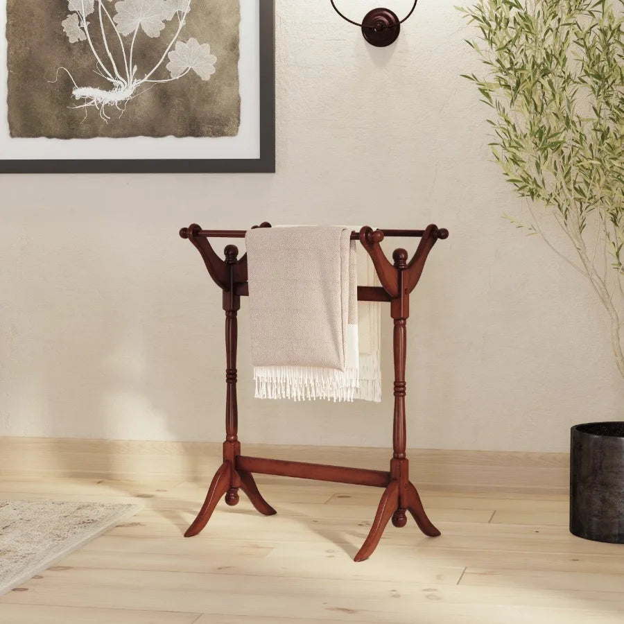 Cherry Blanket Rack