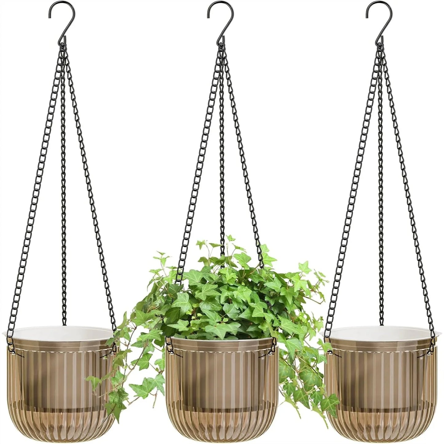 Hanging Planters - 3 Pack, 6.5 Inch