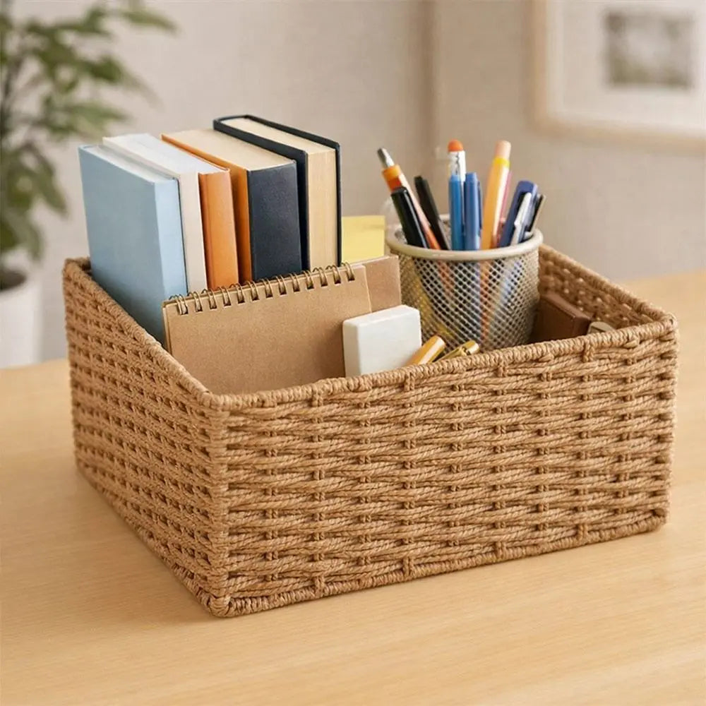 Handwoven Storage Basket – Reusable