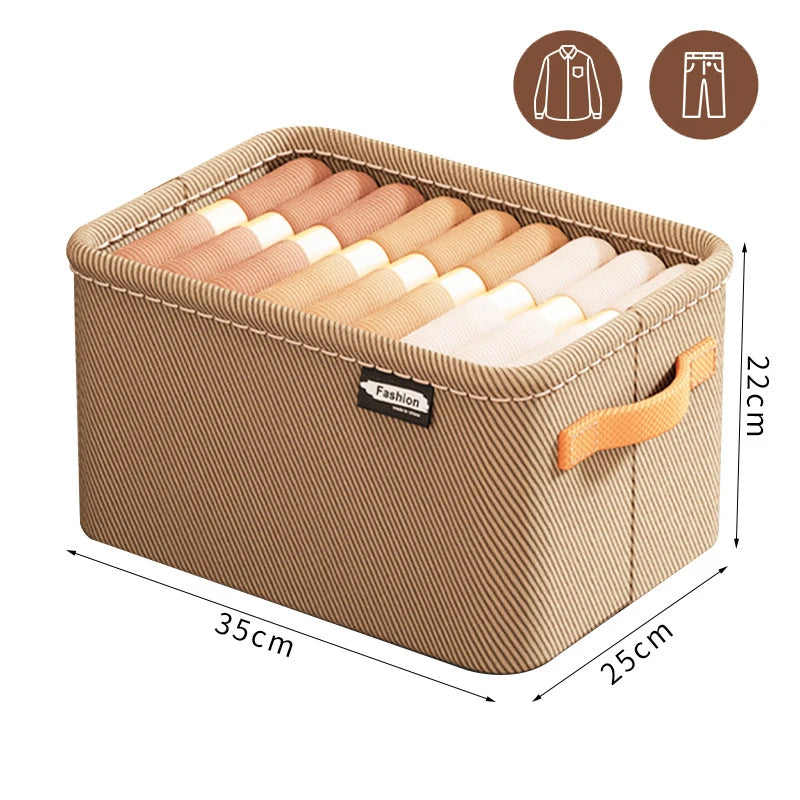Heavy-Duty Foldable Storage Bins with Handles
