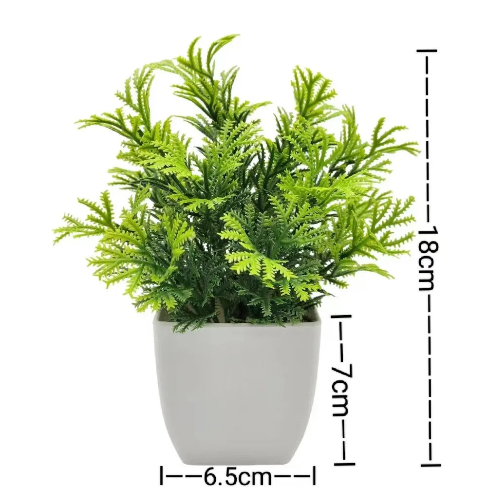 Mini Artificial Potted Plants - Home Decor