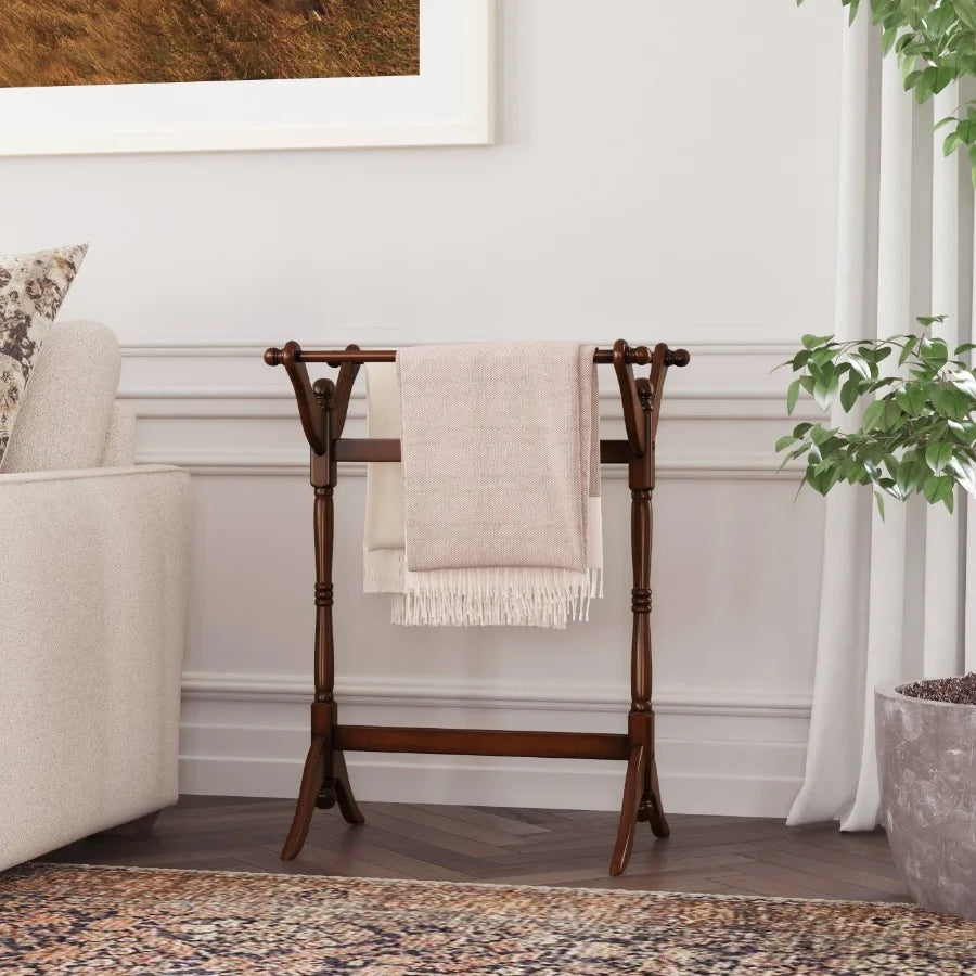 Cherry Blanket Rack
