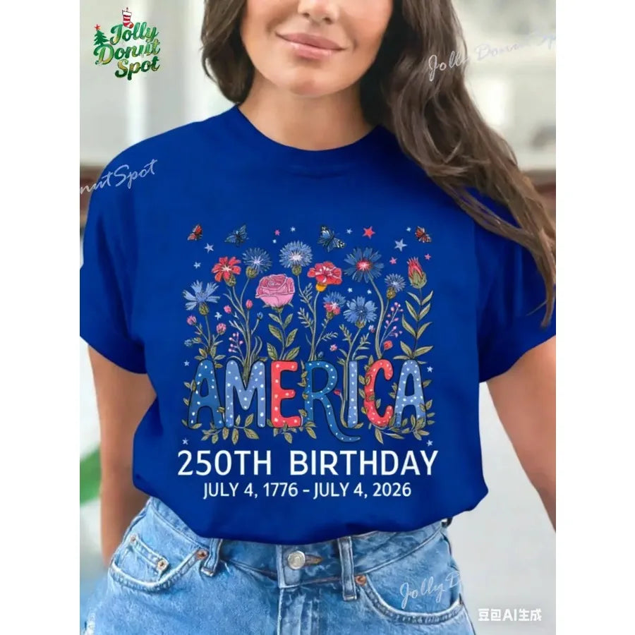 America 250th Birthday T-Shirt
