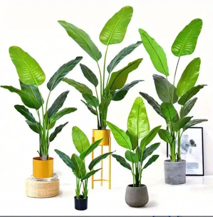 Evergreen Botanical Collection – Premium UV‑Resistant Artificial Plants for Indoor & Outdoor Décor (Choose from 5 Different Variations)