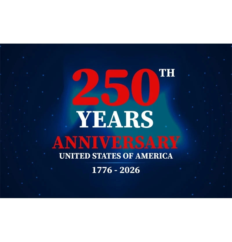 America 250th Anniversary Backdrop Cover Bald Eagle Statue of Liberty Flag 4th of July Independence Day Celebration Backgrounds