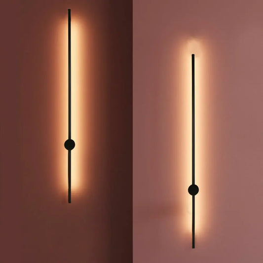 LED Wall Light – Long Strip Sconce for Stairs, Bar, and Bedroom