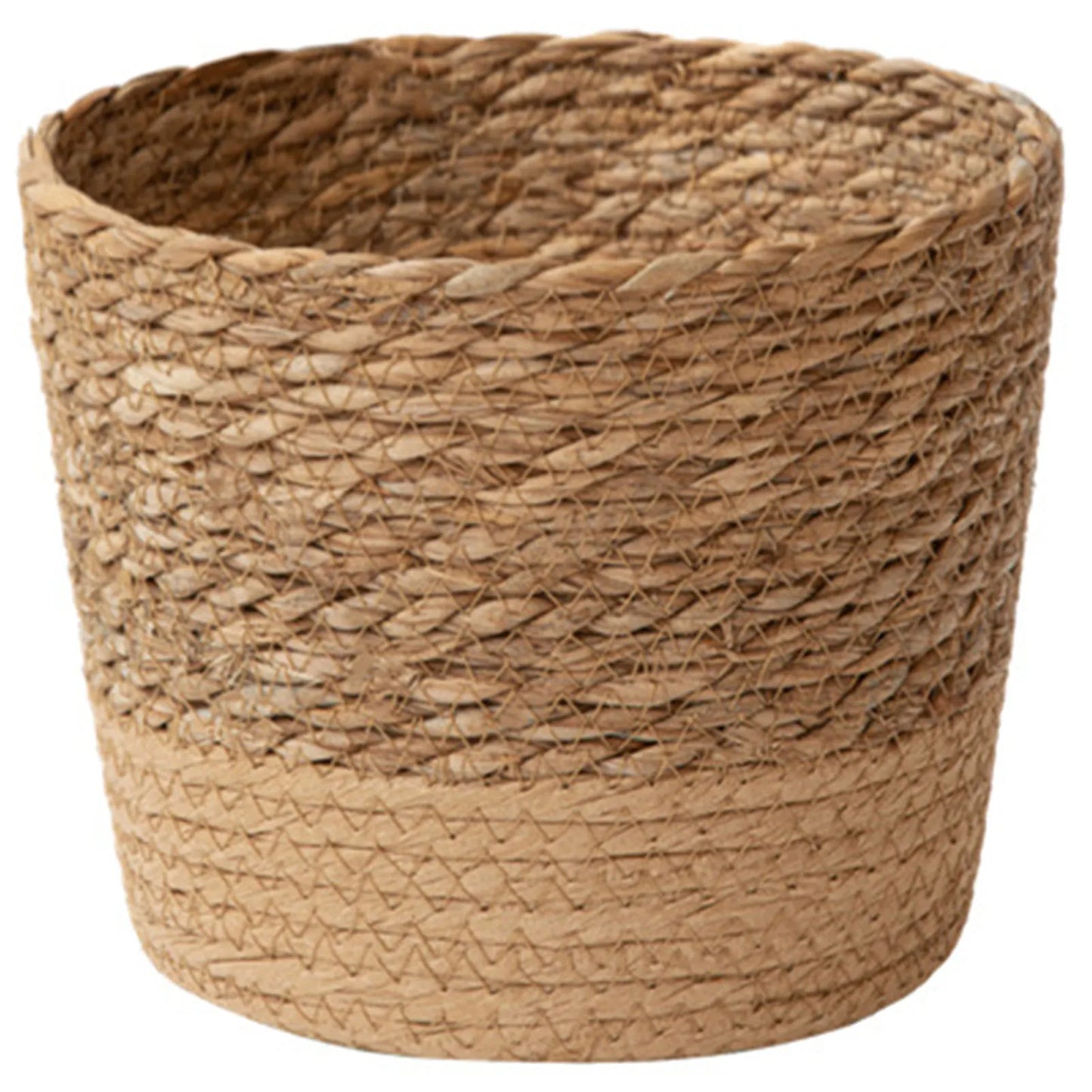 Boho Woven Plant Basket | Natural Wicker Indoor Pot Cover