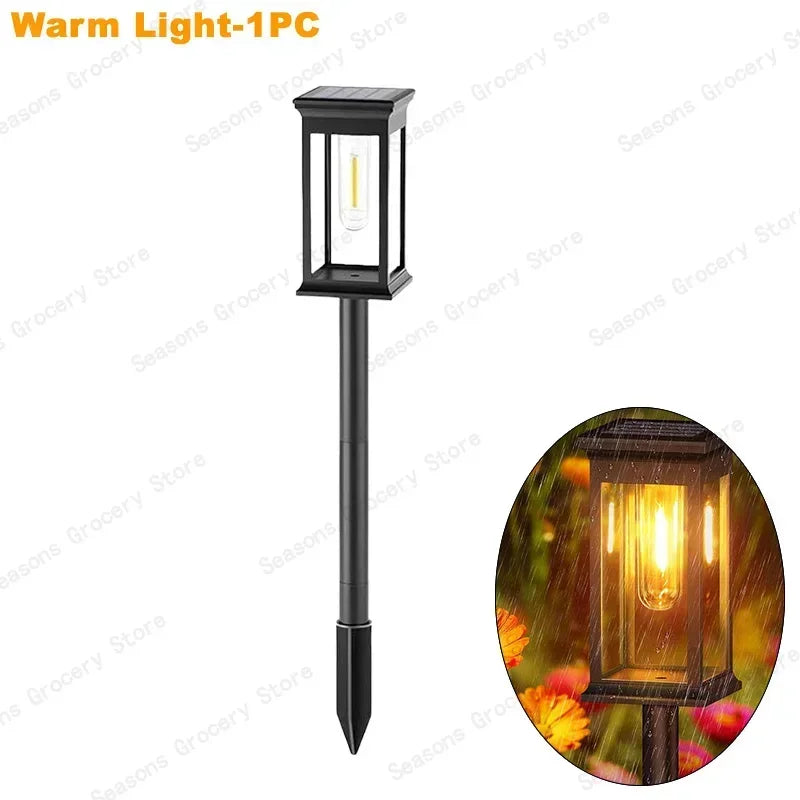 Waterproof LED Solar Lights – Automatic Dusk‑to‑Dawn Outdoor Lighting