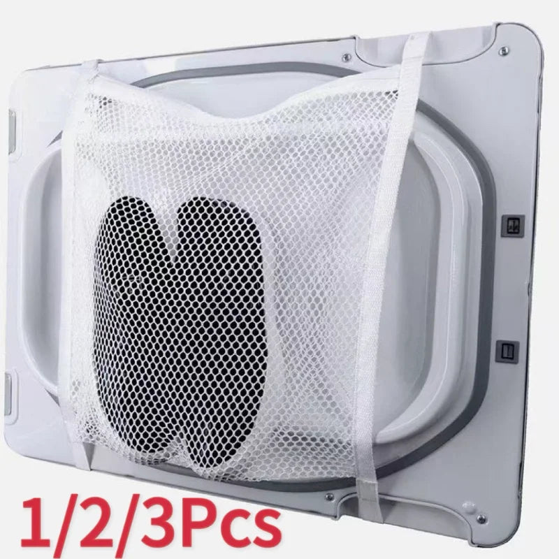 Sneaker Mesh Washing Bags – Laundry Shoe Protectors (1/2/3 Pack)