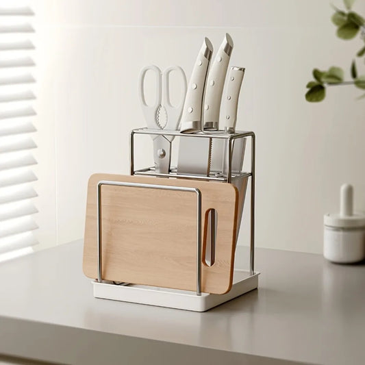 Stainless Steel Knife Holder for Storing Kitchen Tools