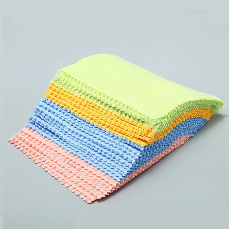 20‑Pack Multicolored Microfiber Cleaning Cloths – Soft, Lint‑Free, Reusable Towels for Home, Kitchen & Car