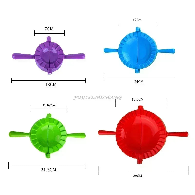 Plastic Dumpling Maker – Hand Dough Press & DIY Ravioli Mold for Easy Pastry Prep