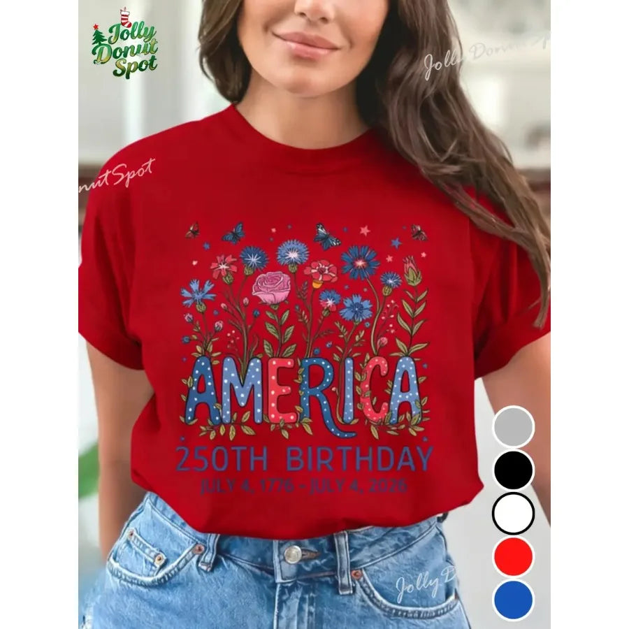 America 250th Birthday T-Shirt