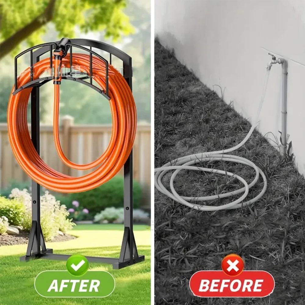 Freestanding Garden Hose Hanger