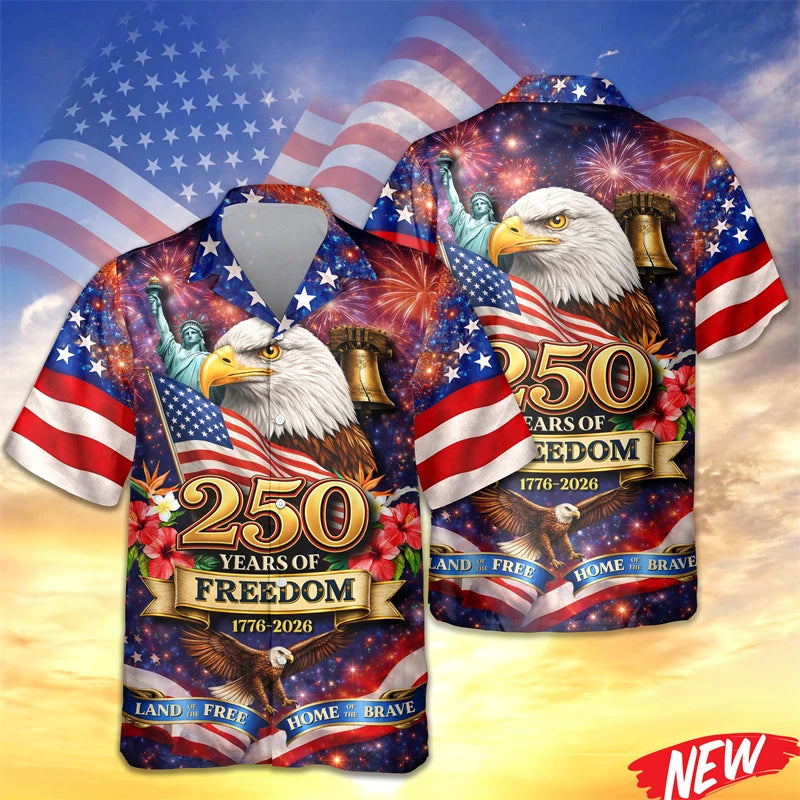 America 250 Years of Freedom Shirt