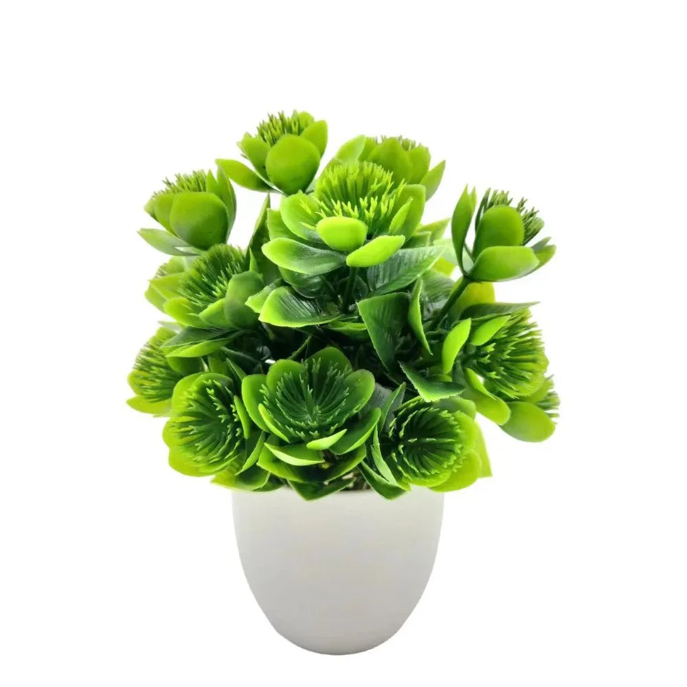 Mini Artificial Potted Plants - Home Decor