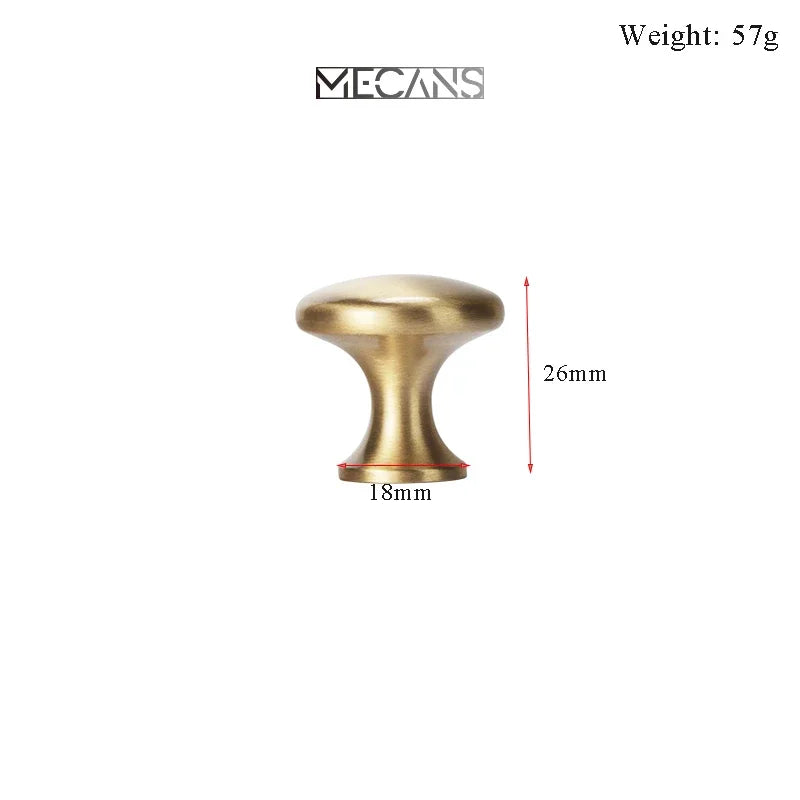 Solid Brass Cabinet Handle Drawer Pulls