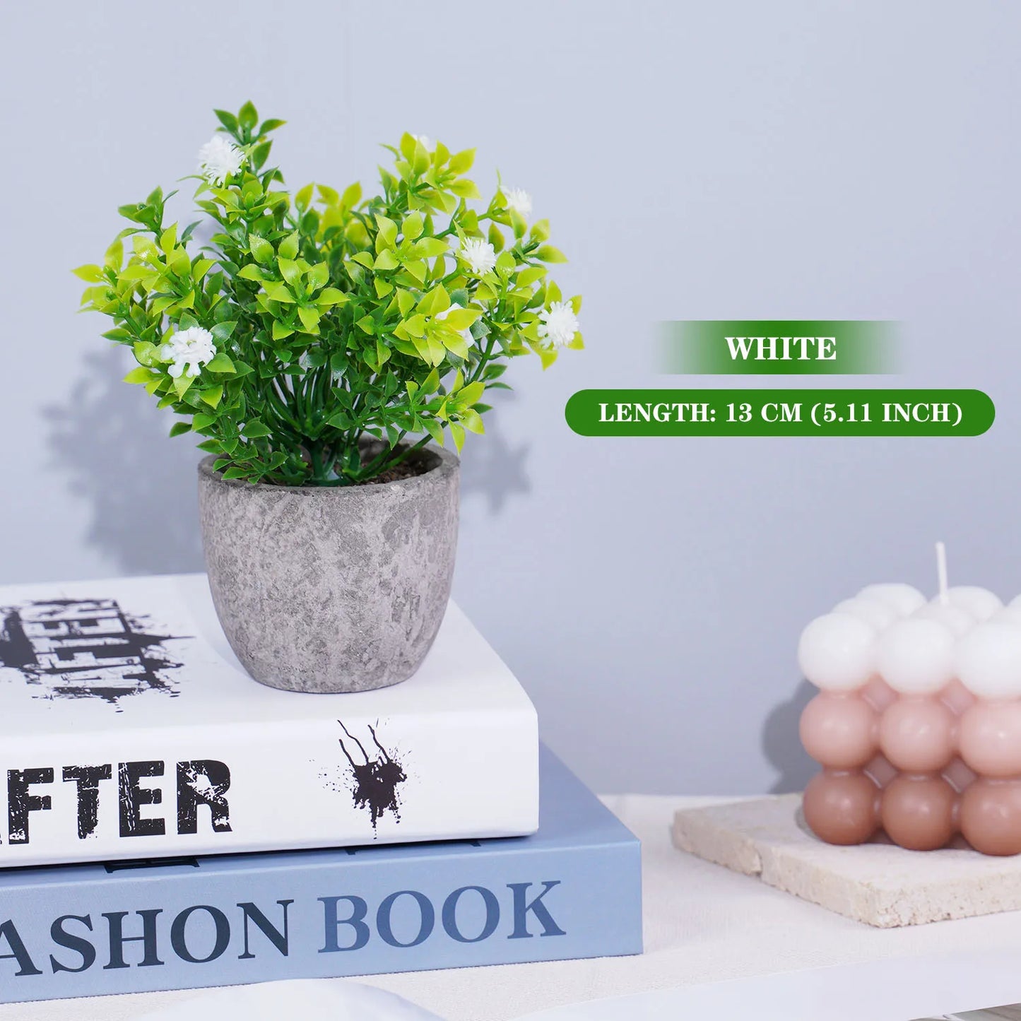 Maintenance-Free Mini Faux Plants for Home & Office