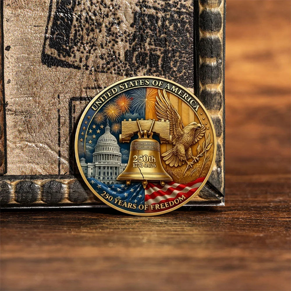 United States of America 250 Years of Freedom Souvenir Coin