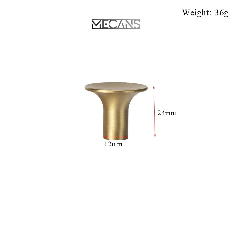 Solid Brass Cabinet Handle Drawer Pulls