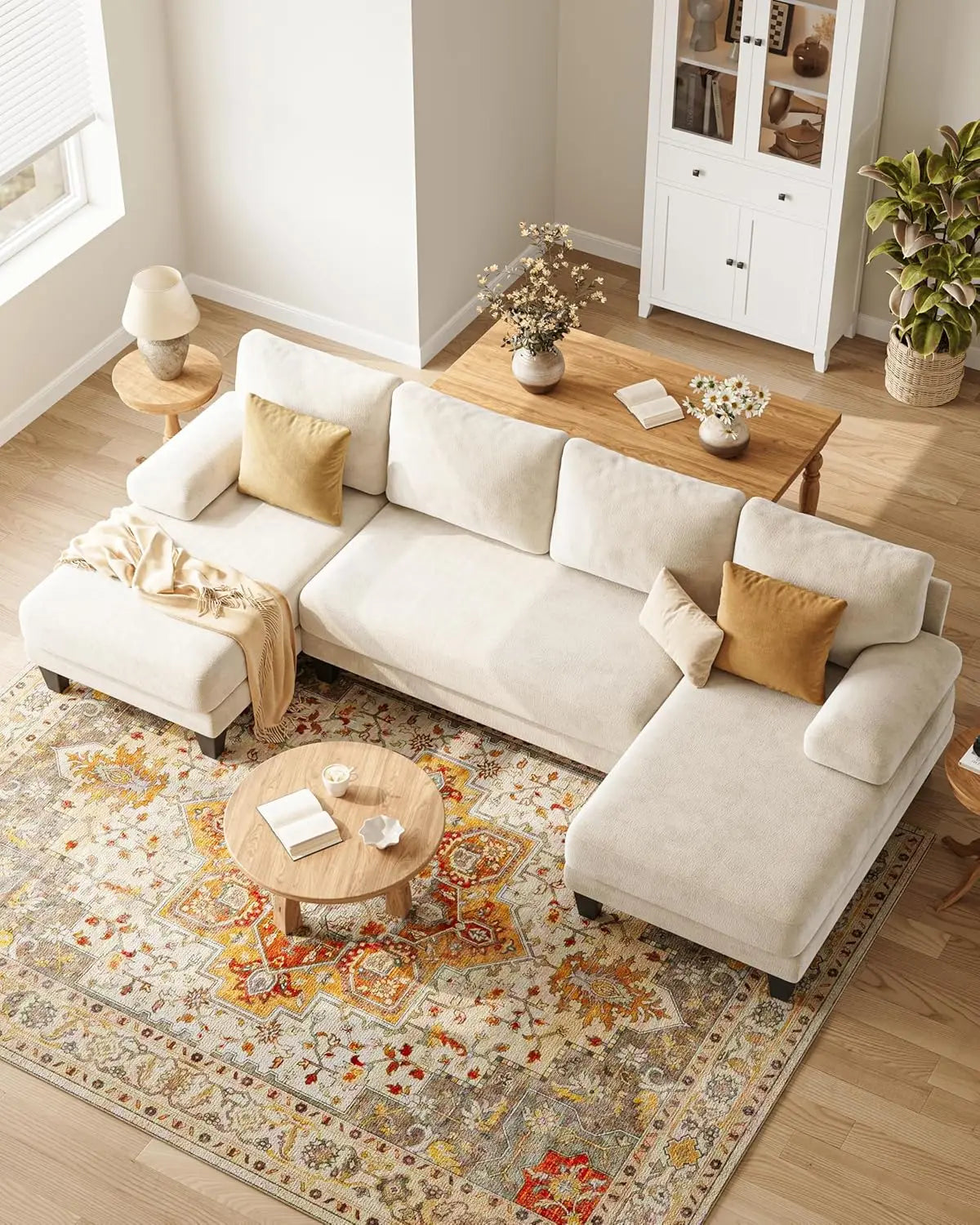 U-Shaped Sectional Couch