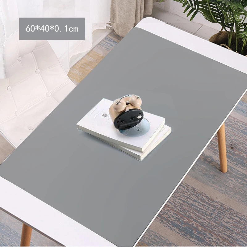 Oversized Food Grade Silicone Waterproof Placemat Heat Insulation Anti-Skidding Washable 24"x16"