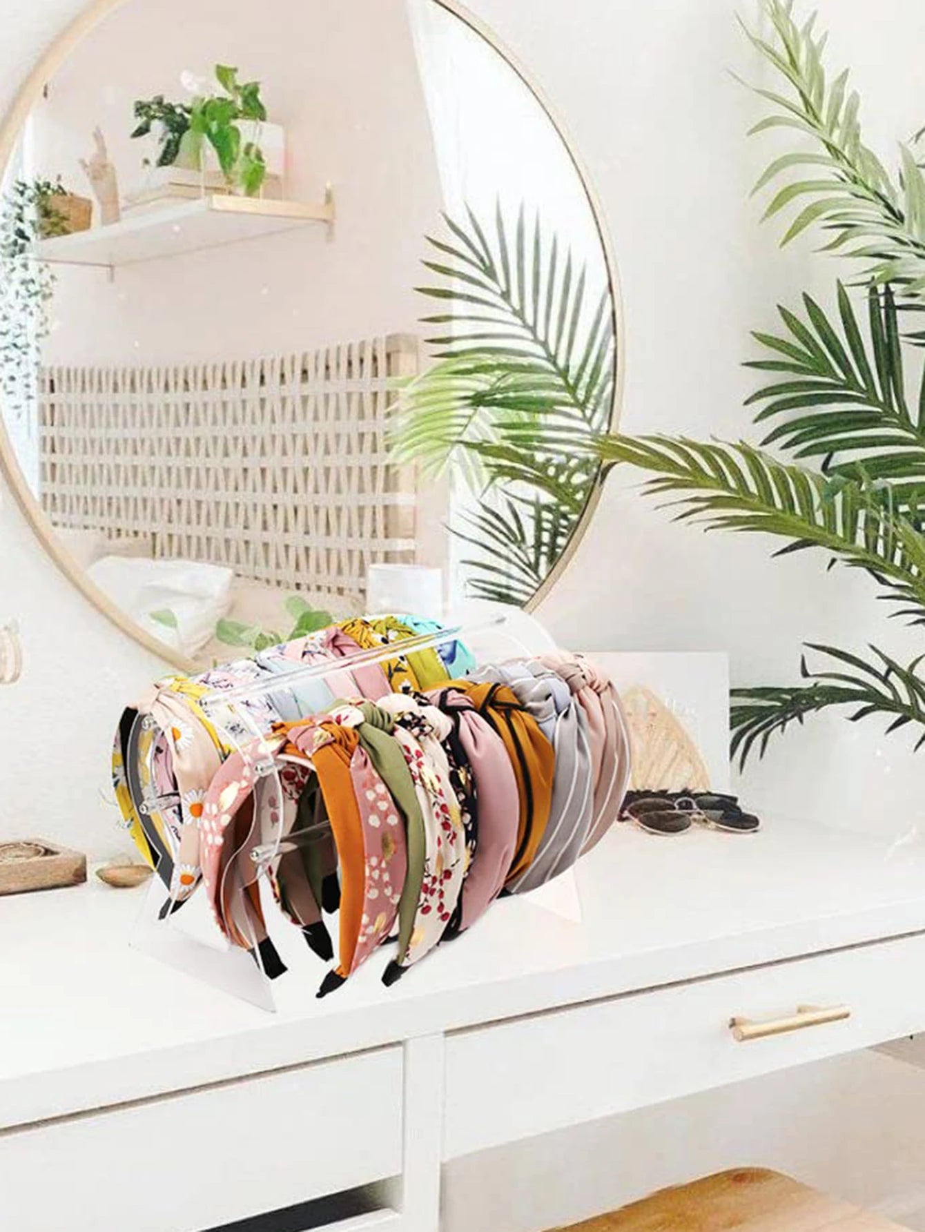 Acrylic Hair Hoop Storage Rack