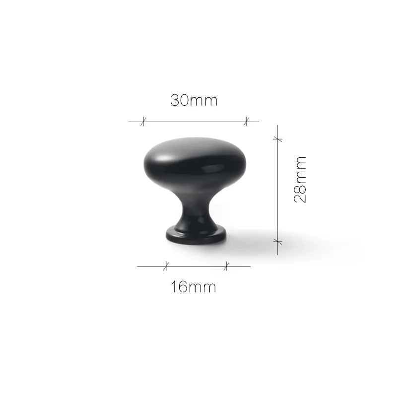 Nordic Black Cabinet Knobs & Handles