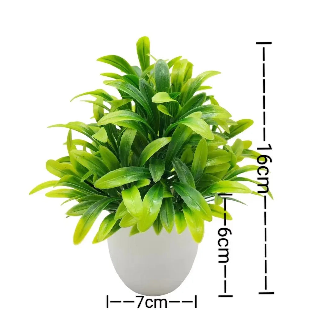 Mini Artificial Potted Plants - Home Decor