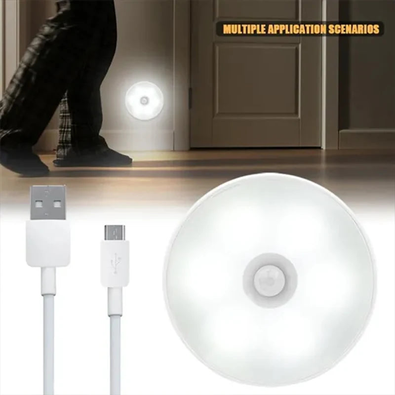Motion Sensor USB Rechargeable LED Night Lights - Wireless