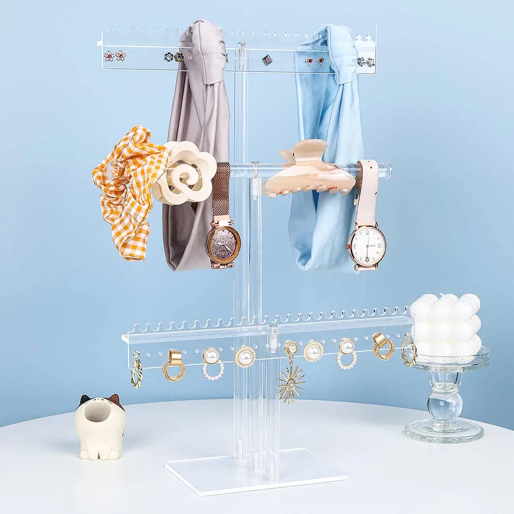 Acrylic Hair Hoop Storage Rack