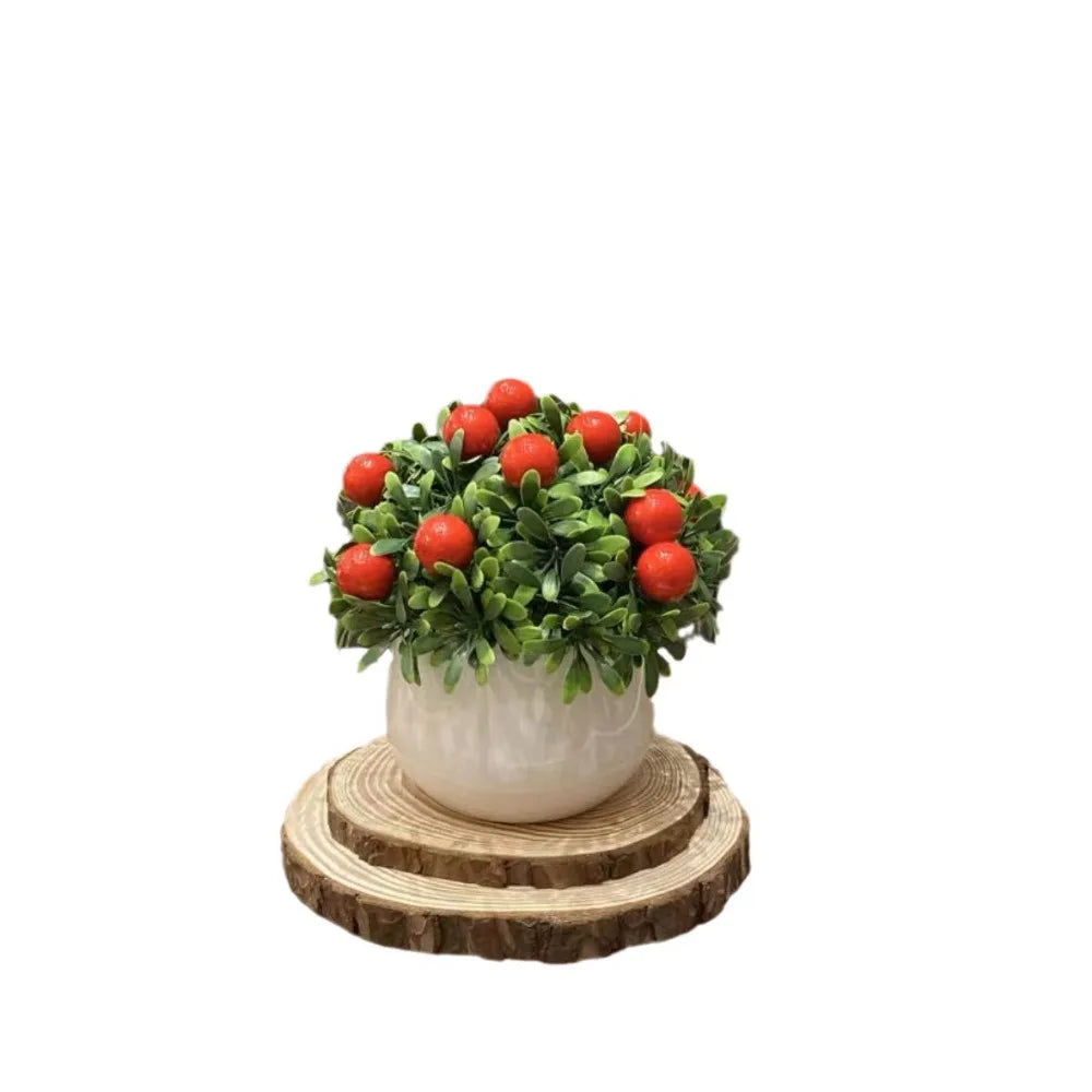 Mini Artificial Plant – Zero‑Maintenance Faux Greenery for Desk, Shelf & Home Décor