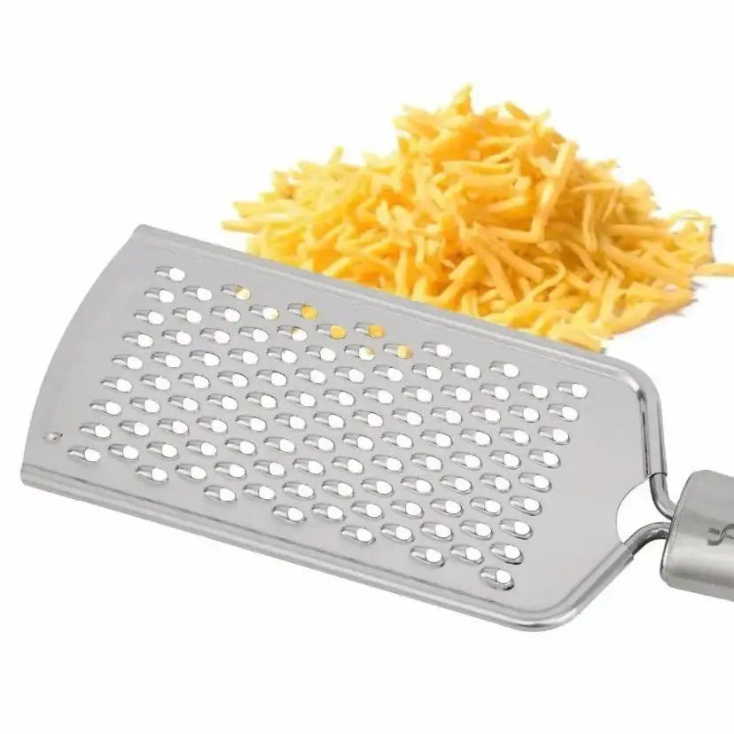 Handheld Stainless Steel Cheese Grater | Multi-Use Shredder for Chocolate, Butter, Fruit & Vegetable