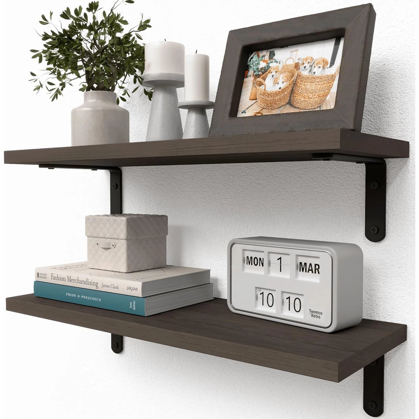 Wall Floating Wall Shelves - Set of 2