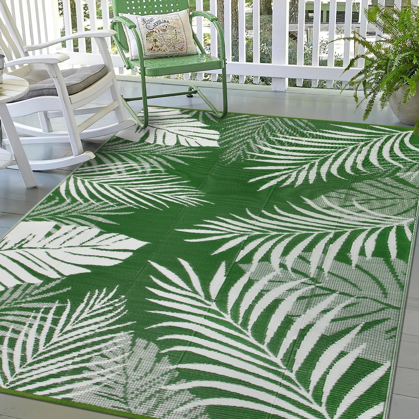 9‘x12' Outdoor Rug Waterproof, for  Indoor/Outdoor
