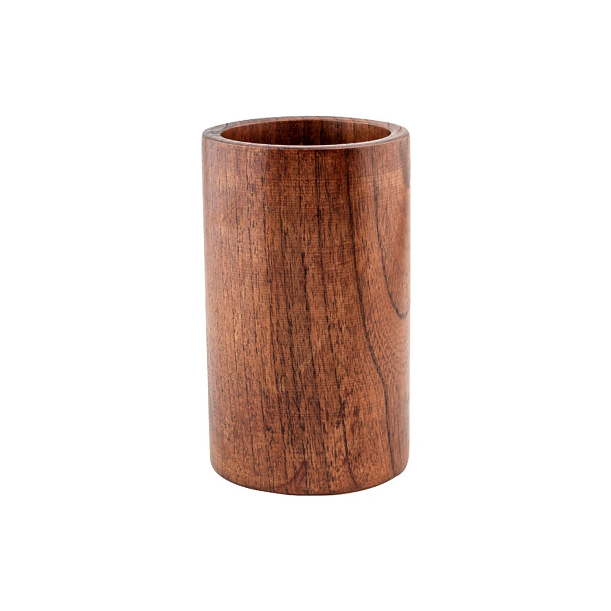 Wood Kitchenware Cooking Set With storage bucket