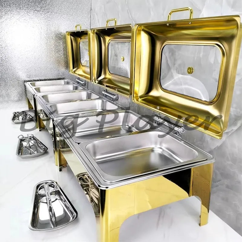 9L Electric Chaffing Plate Food Heater for banquet catering or wedding