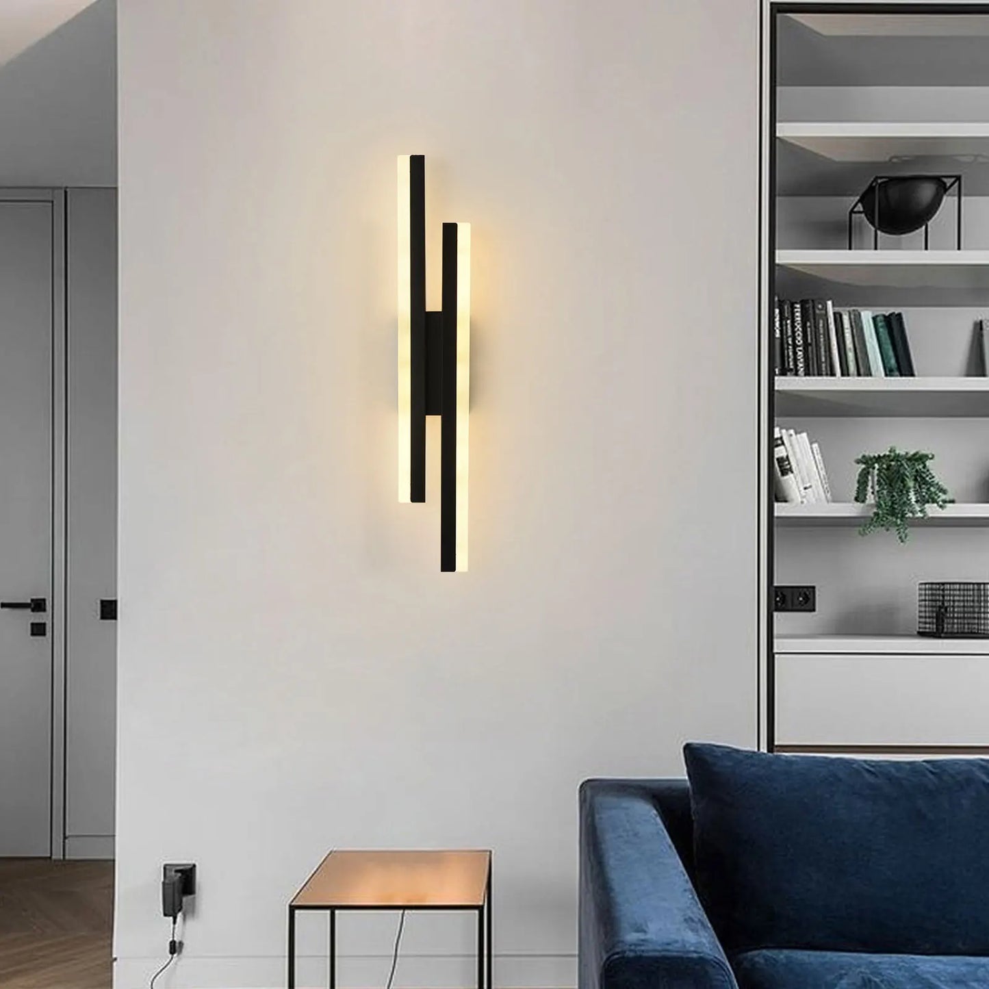 LED Wall Sconce with Adjustable Color Temperature, Ideal for Living Room & Bedroom Lighting