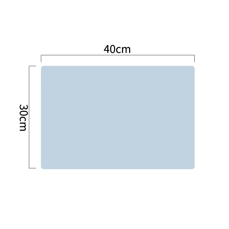 Oversized Food Grade Silicone Waterproof Placemat Heat Insulation Anti-Skidding Washable 24"x16"