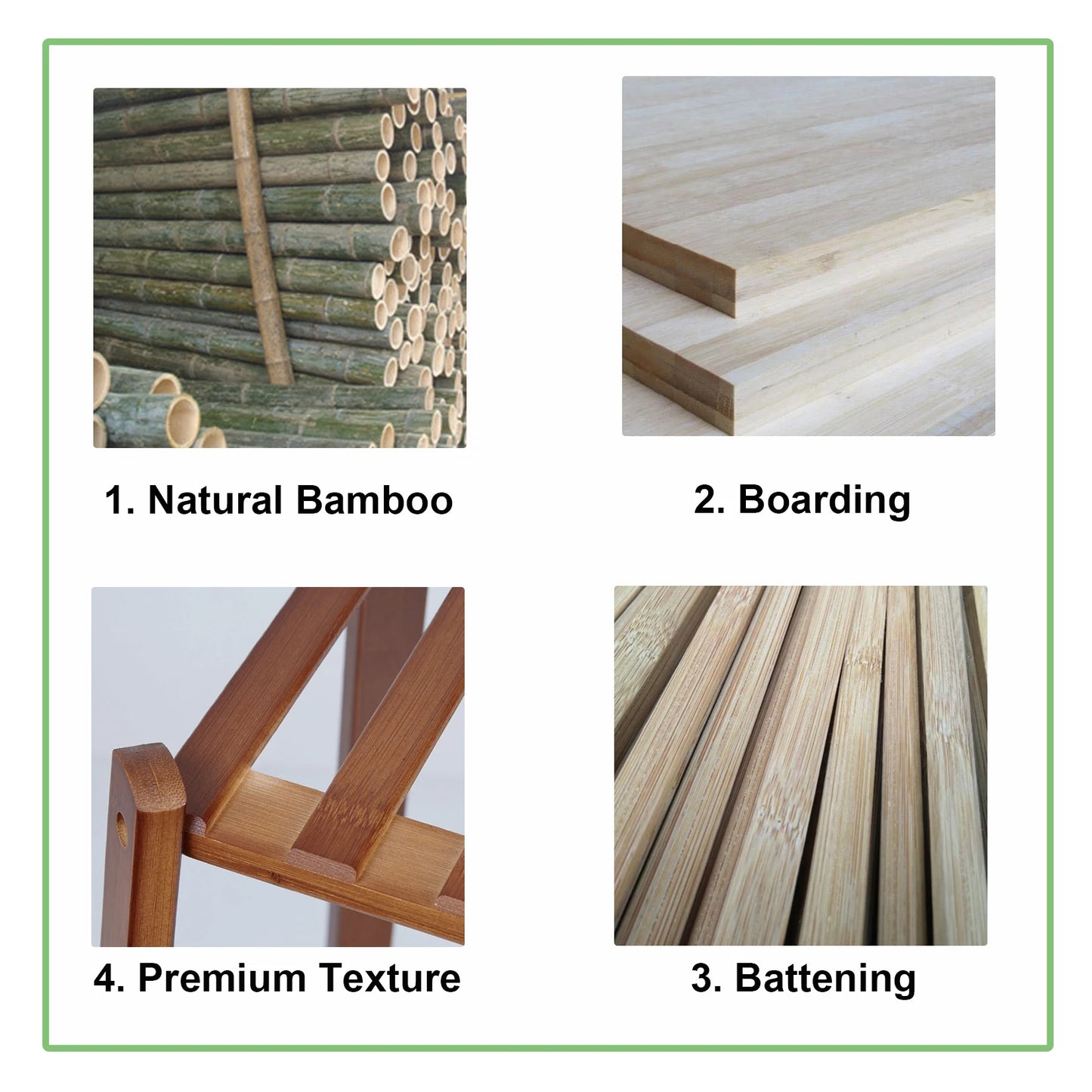 Multi-Tier Bamboo Plant Stand | Indoor & Outdoor Flower Display Shelf