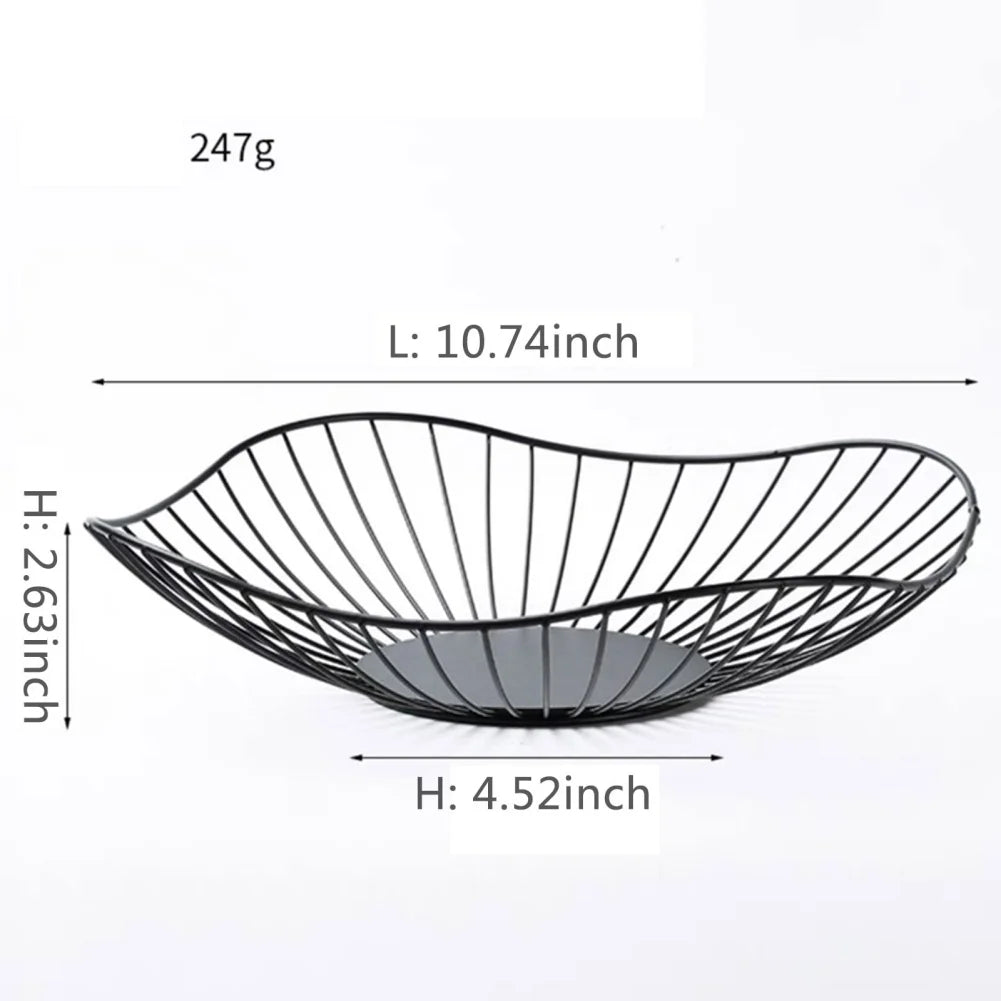 Geometric Fruit Gallery - Matte Wire Basin