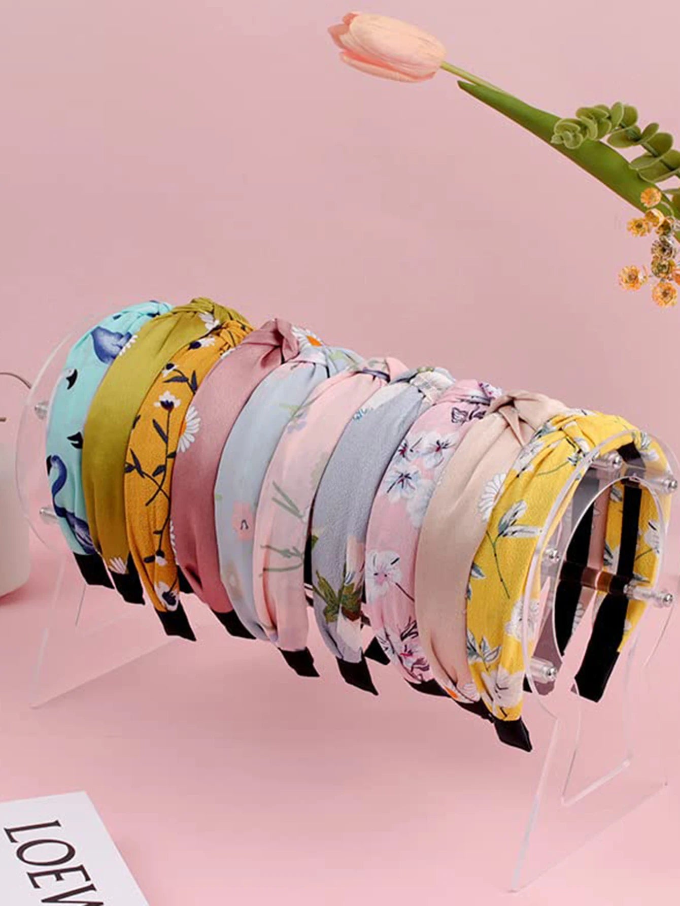 Acrylic Hair Hoop Storage Rack