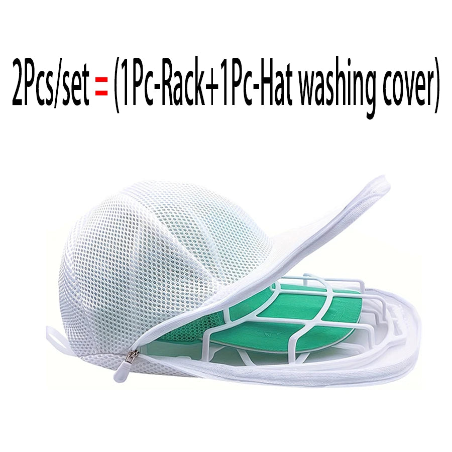 Hat washer laundry accessories, sturdy anti deformation hat protection frame
