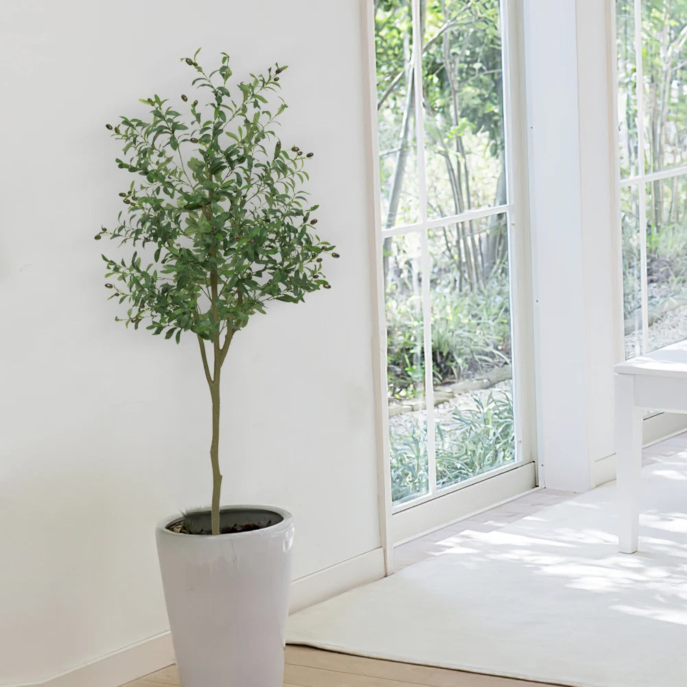 Realistic Artificial Olive Tree – UV‑Resistant Faux Plant for Home & Office Décor