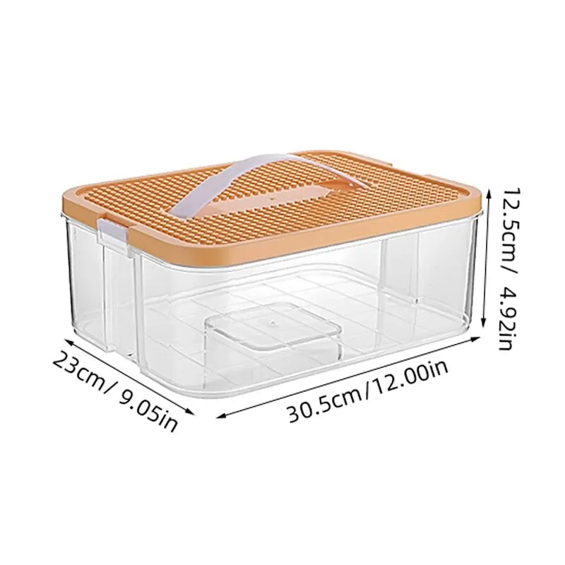 Toy Storage Box for Hats, Bricks, and Toy Containers - Stackable Organizer