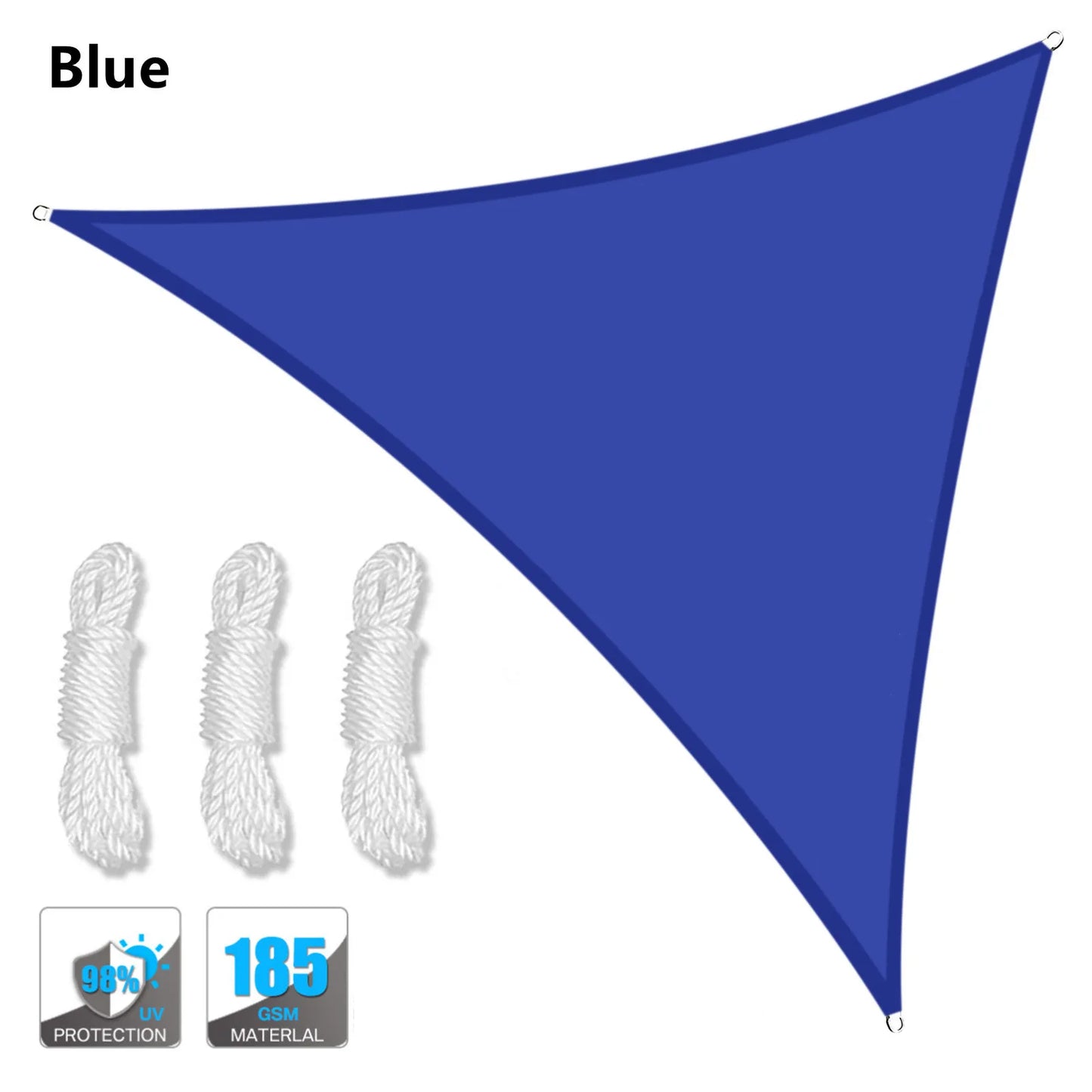 Triangle Sun Shade Sail – Waterproof UV‑Protection Canopy for Patio, Garden, Pool & Backyard