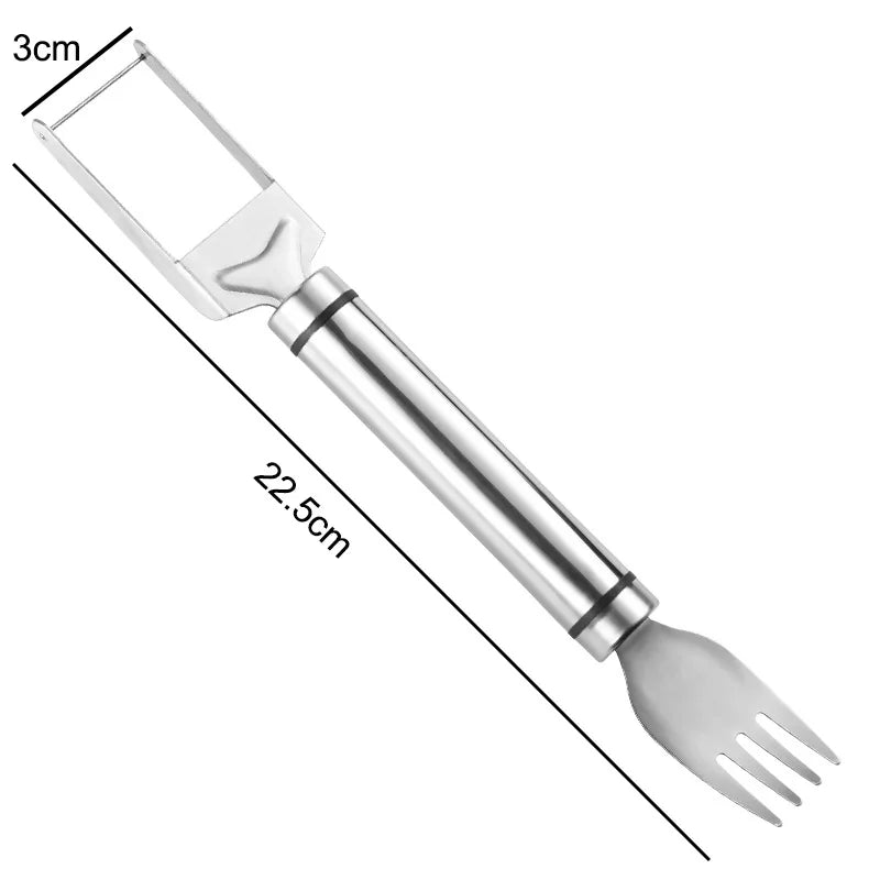 Stainless Steel Watermelon Cutter – Multi‑Function Fruit Slicer, Digger & Salad Tool for Easy Prep
