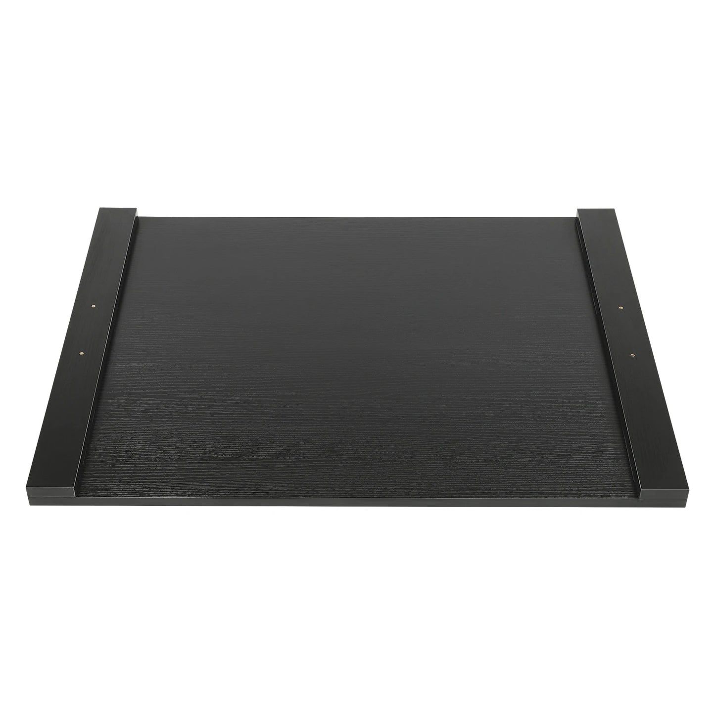Stove Cover with Handles, Handmade Cookware Accessory Decorative Tray for Home Kitchen, Black